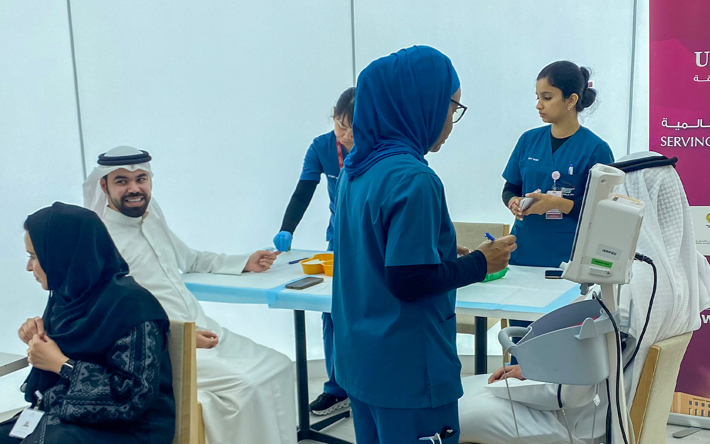 Health Event at the Department of Statistics and Community Development in Sharjah